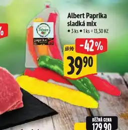 Albert Paprika sladká mix nabídka