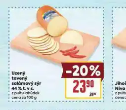 Billa Uzený tavený salámový sýr 44% nabídka