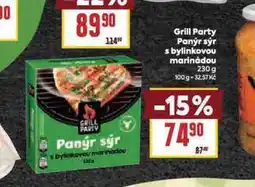 Billa Panýr sýr s bylinkovou marinádou nabídka