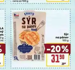 Billa Sýr na pánev nabídka