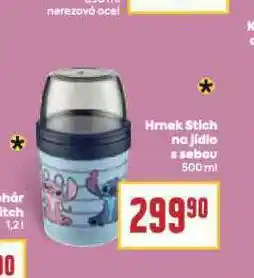 Billa Hrnek stitch na jídlo s sebou nabídka