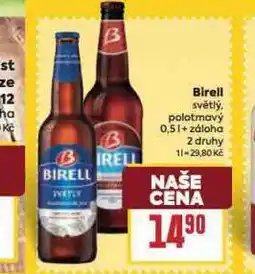 Billa Birell nabídka
