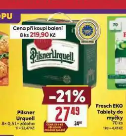 Billa Pivo pilsner urquell nabídka