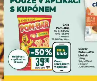 Billa Chio pom bär nabídka