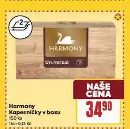Billa Harmony kapesníky v boxu nabídka
