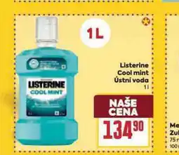 Billa Listerine ústní voda nabídka