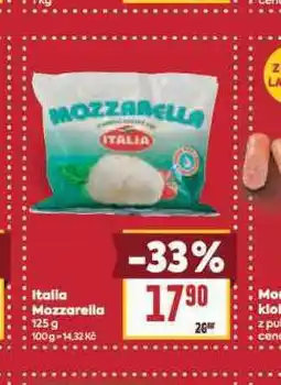 Billa Itala mozzarella nabídka