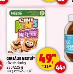 Penny Market Cereální nestlé nabídka