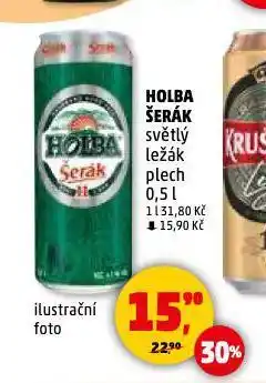 Penny Market Pivo holba šerák nabídka