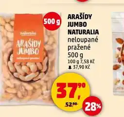 Penny Market Arašídy jumbo naturalia nabídka