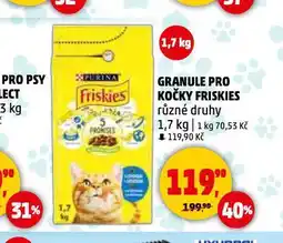 Penny Market Friskies granule pro kočky nabídka