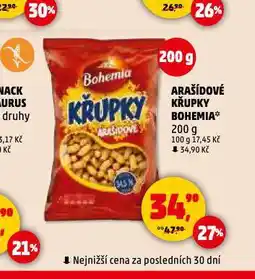 Penny Market Arašídové křupky bohemia nabídka