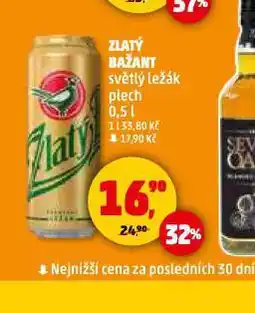 Penny Market Pivo zlatý bažant nabídka