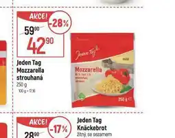 Globus Mozzarella strouhaná nabídka