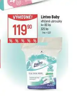 Globus Linteo baby vlhčené ubrousky nabídka