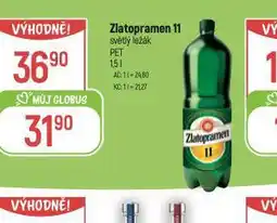 Globus Pivo zlatopramen 11 nabídka