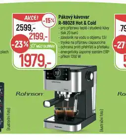 Pákový kávovar rohnson