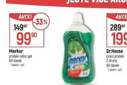 Globus Merkur prášek, gel nabídka