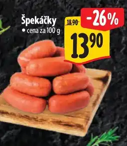 Albert Špekáčky nabídka
