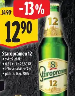 Albert Staropramen 12 nabídka