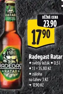 Albert Radegast Ratar nabídka