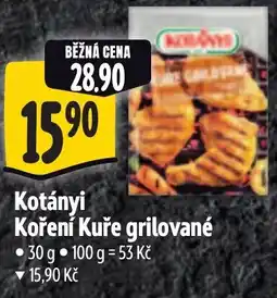 Albert Kotányi Koření Kuře grilované nabídka