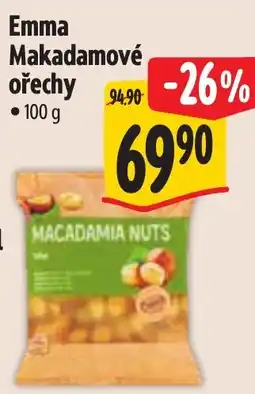 Albert Emma Makadamové ořechy nabídka
