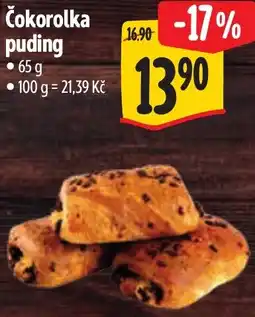 Albert Čokorolka puding nabídka