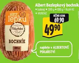 Albert Albert Bezlepkový bochník nabídka