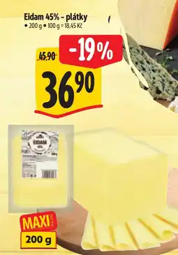 Albert Eidam 45% - plátky nabídka