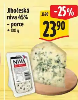 Albert Jihočeská niva 45% - porce nabídka