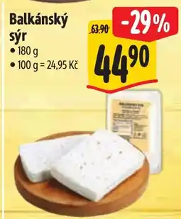 Albert Balkánský sýr nabídka