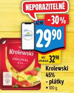 Albert Krolewski 45% - plátky nabídka