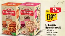 Albert Sedlčanský Hermelín na gril nabídka