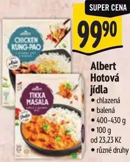 Albert Albert Hotová jídla nabídka