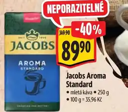 Albert Jacobs Aroma Standard nabídka
