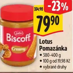 Albert Lotus Pomazánka nabídka