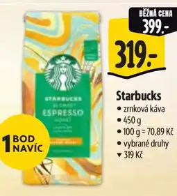 Albert Starbucks nabídka