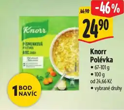 Albert Knorr Polévka nabídka