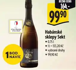 Albert Habánské sklepy Sekt nabídka