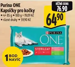 Albert Purina ONE Kapsičky pro kočky nabídka