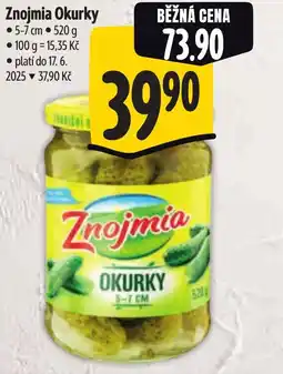 Albert Znojmia Okurky nabídka