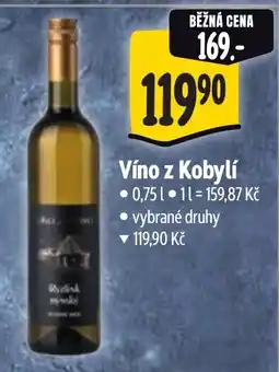 Albert Víno z Kobylí nabídka