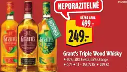 Albert Grant's Triple Wood Whisky nabídka