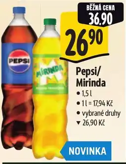 Albert Pepsi/ Mirinda nabídka