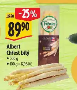 Albert Chřest bílý nabídka