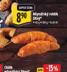 Albert Mlynářský rohlík žitný nabídka