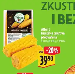 Albert Kukuřice cukrová předvařená nabídka