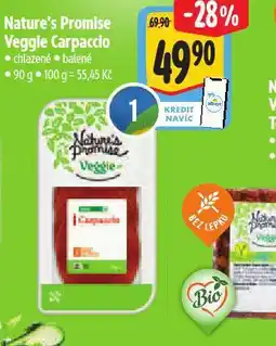Albert Veggie carpaccio nabídka