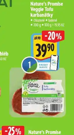 Albert Veggie tofu barbanátky nabídka